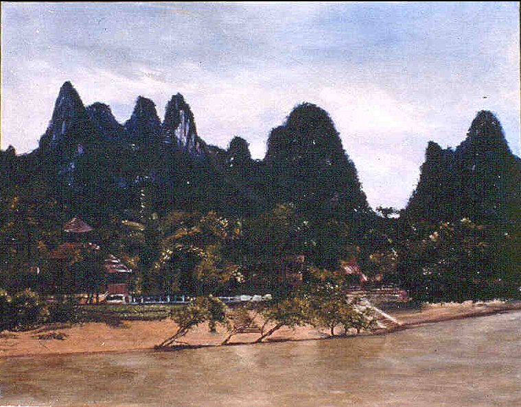 View from the River Li by Jane Stanfel