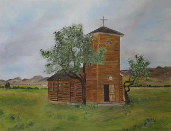 St. Peter’s Mission Church by Jane Stanfel