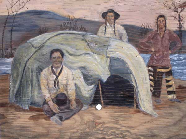 The Sweat Lodge on the Little Bighorn by Jane Stanfel